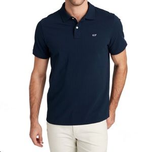 Men’s Vineyard Vines Navy Polo Shirt Size Large